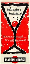 Martini Rossi 1964 Manhattan
