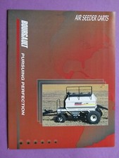 BOURGAULT AIR SEEDER CARTS 12 PAGE BROCHURE 7/98