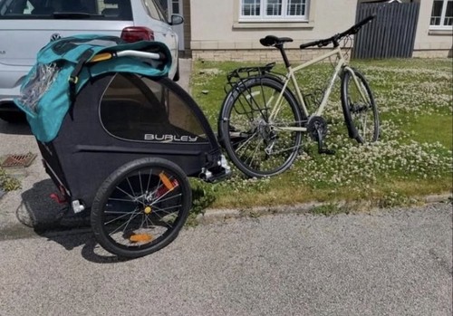 Burley bike trailer - bike,