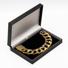 Men's 9ct Gold Bark Pattern