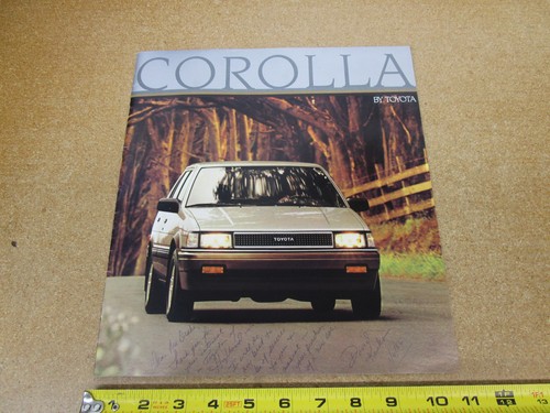 1986 toyota corolla sales - 1986,