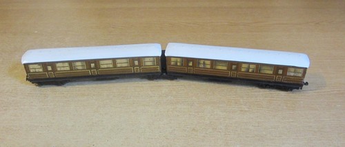 Hornby dublo rail - lner, teak