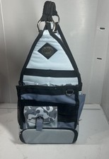 The Original II Tote-ally Cool Craft Tote organizer 4 sided. Light Blue Camo