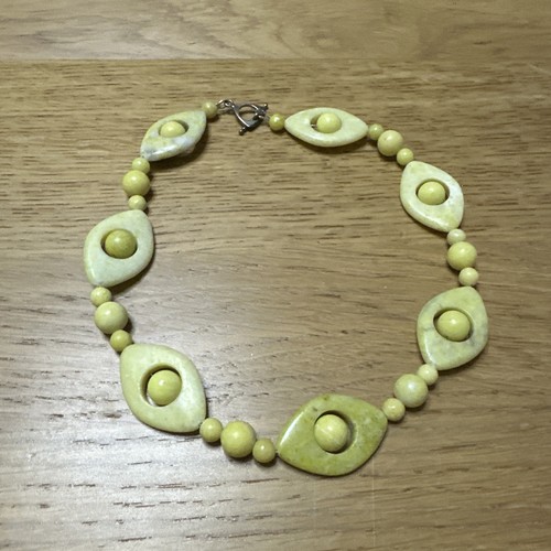 Vintage stone necklace - vintage, necklace,