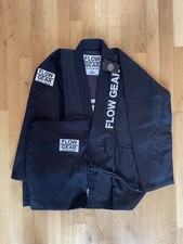 BJJ Gi A4 Black Flow Gear Jiu