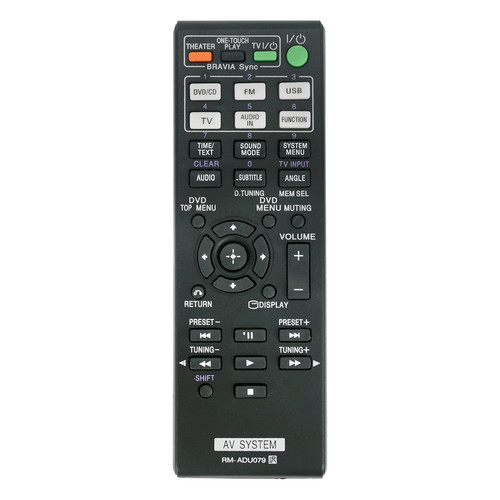 Adu079 replaced remote - rm-adu079,