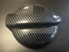 CARBON FIBRE EFFECT FUEL CAP COVER FITS MINI R53 COOPER S JCW 2001-2006