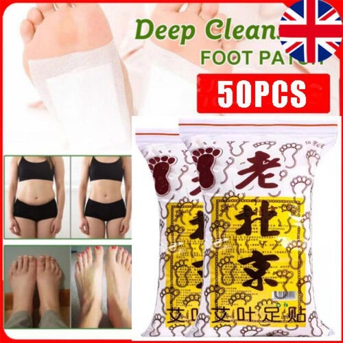 50x detox foot patches pads - patches,