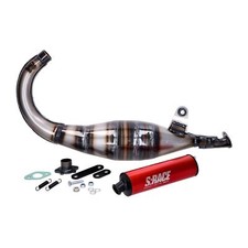 MVT S-Race 70-80cc exhaust for Derbi EBE, EBS, D50B