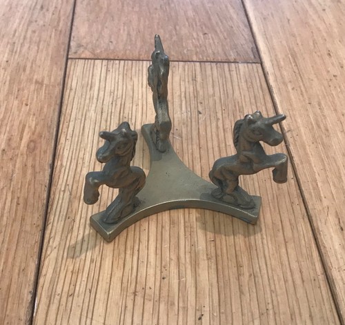 Vintage solid brass miniature - brass,
