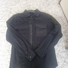 MA.Strum Zip Overshirt Black