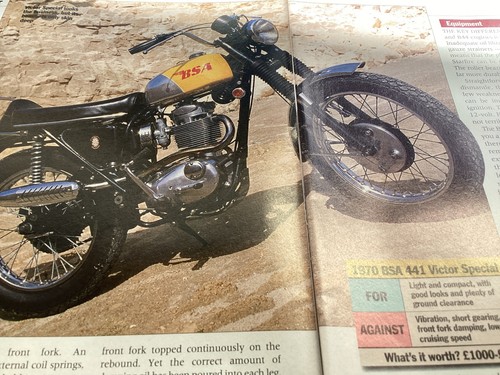 Bsa victor 441 special - victor,