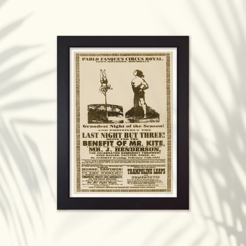 Framed for the - for, benefit