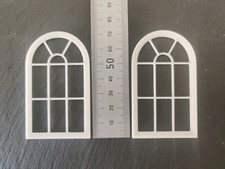 2 Window Frames Arched Dolls