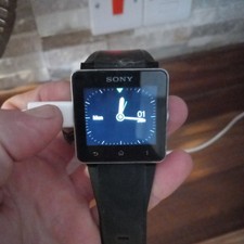 Sony SW2 Android Smartwatch Includes Two Original Straps 