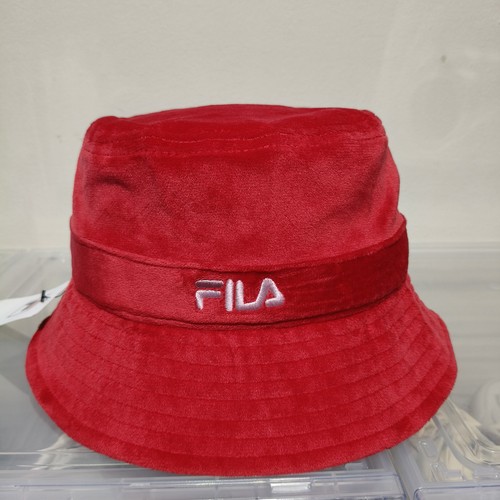 Fila women velour bucket hat - velour,
