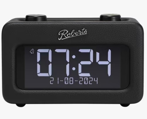 Roberts bedside clock - roberts, radio