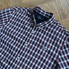 FRED PERRY Short Sleeve Check