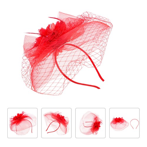 Wedding veil headband hat - veil,