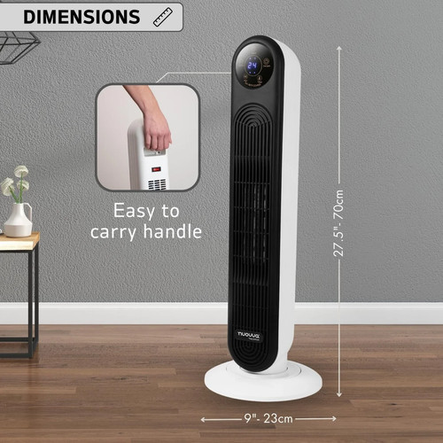 Oscillating ceramic tower - ceramic,