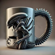 Alien 3D Xenomorph Mug Horror