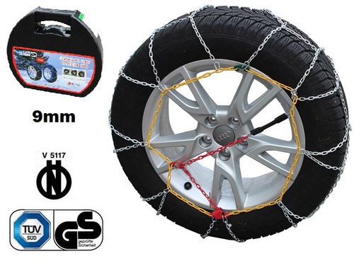 Snow chains 9mm mercedes - chains, mercedes-benz