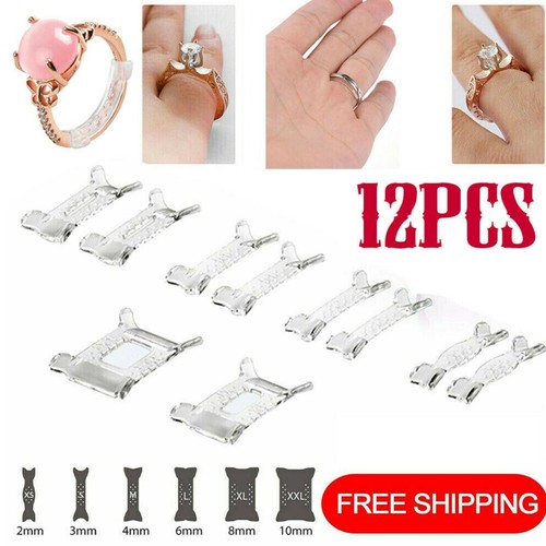 12pcs set invisible ring - set, size