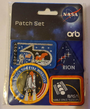 NASA Iron on Patch Gift Set