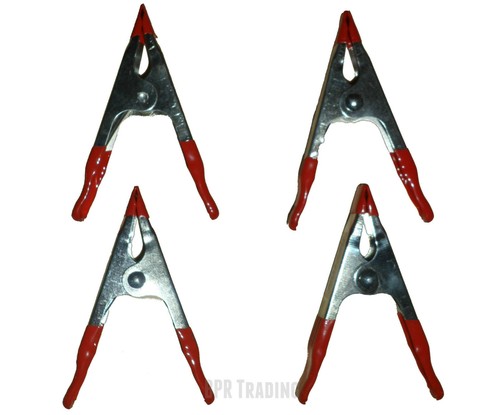 4pc metal spring clamps grips - 4pc,