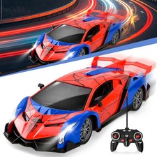 Remote Control Spider Car 1:18 with LED Lights 2.4GHz Drift RC Cars Spider Toys