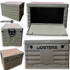 Lidsters Large Tackle & Cook Box Carp Sea Fishing Tackle Gear Foldable Storage