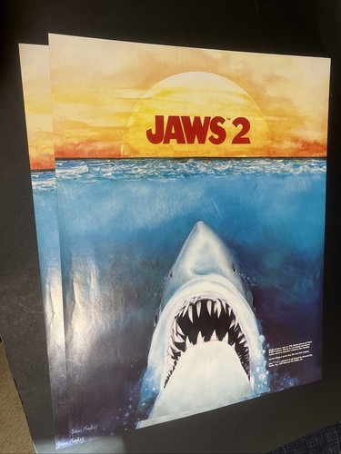 Jaws promo poster 1978 - jaws, from