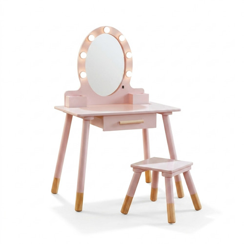 Wooden light vanity - vanity, table
