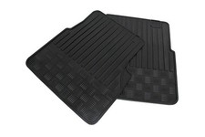 Defender TD5 & 300Tdi Pair Front Rubber Floor Mats R380 Gearbox