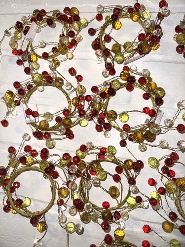 New sparkle beaded wired - sparkle,