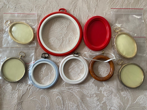 Cross stitch frames oval - 9, x