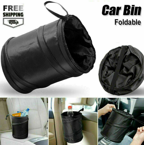 Portable collapsible car bin - car,