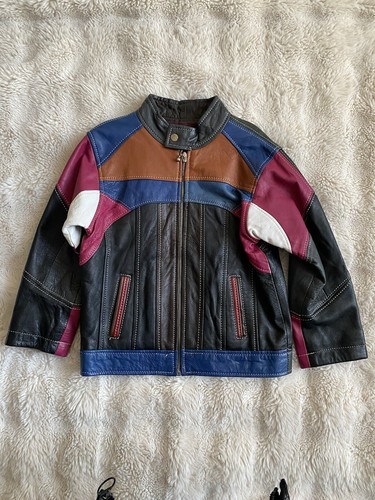 Kids genuine leather jacket - genuine,