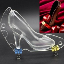 3D Craft Soap Mold Chocolate Candy Cake DIY Decoration High Heel Shoes Mould