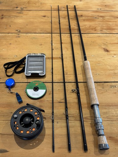 Fly fishing kit 9ft - 7/8,