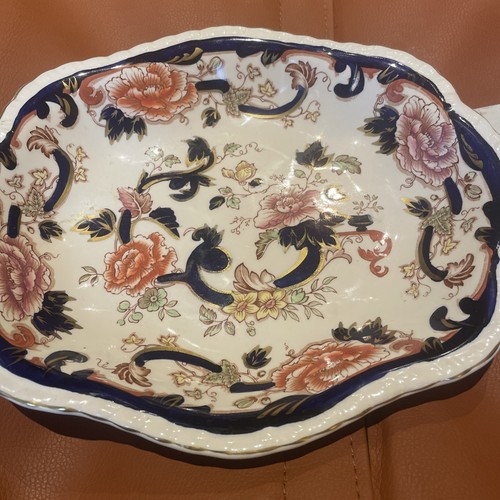 Masons ironstone mandalay - ironstone, blue