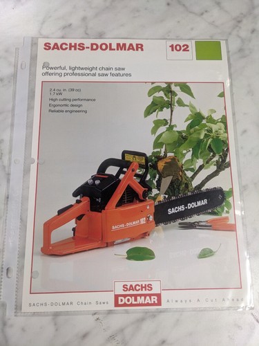 Sachs dolmar 102 - 102, saws