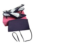 jacques Vert Plum Deep Dull Purple Shoes Size 39 + Bag Away