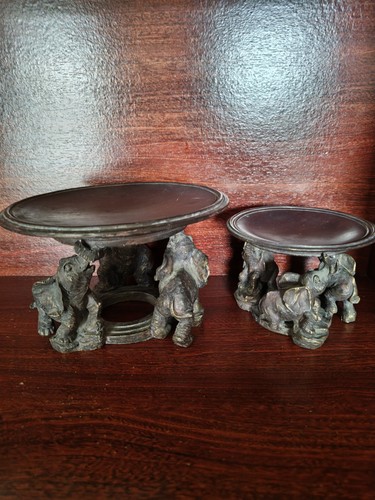 Vintage elephant candle - vintage,