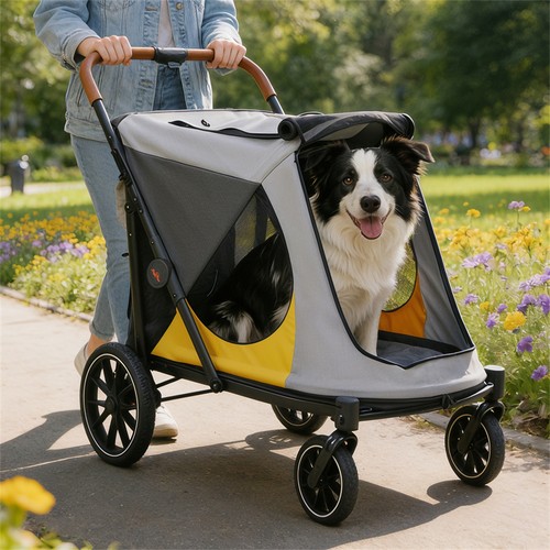 Dog stroller for large dogs - large,