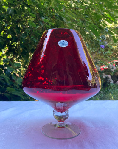 Swedish art glass large - swedish,
