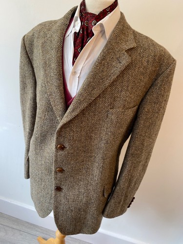 Harris tweed mens harold - harold, brown