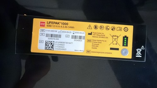 Aed lifepak 1000 lithium - aed,