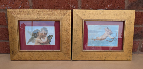 Vintage cherubs art prints 2 - art, x