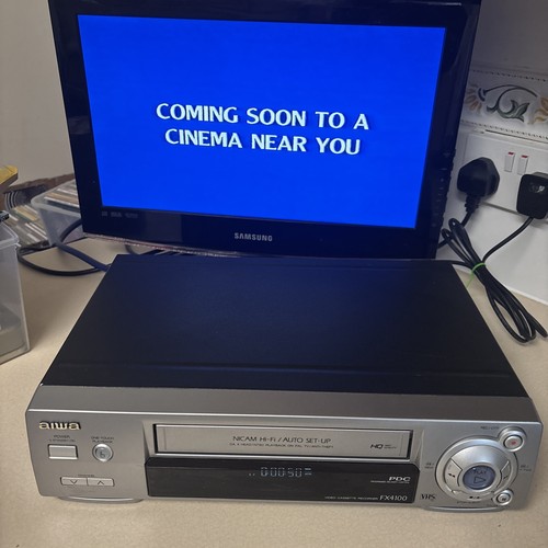 Aiwa fx4100k vhs video - aiwa,